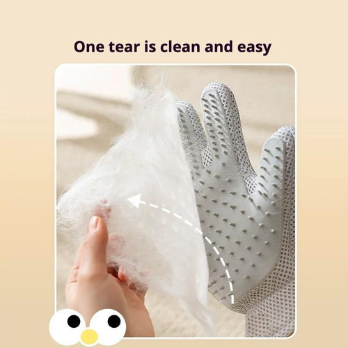 2-in-1 Pet Grooming Gloves & Brushes For Cats And Dogs High-Efficiency
